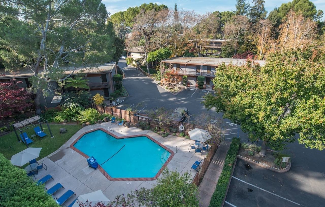 The Creekside Inn Palo Alto Exteriör bild